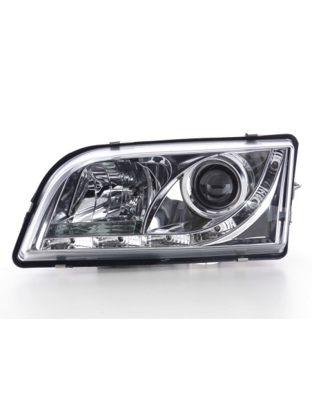 Faro Daylight LED DRL look Volvo S40 / V40 tipo V 96-04 cromato