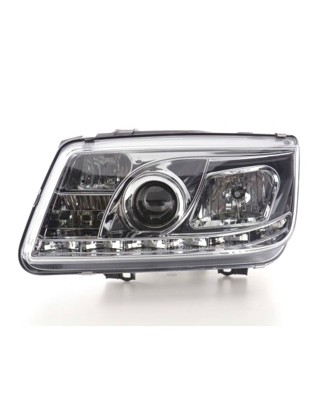 Faro Daylight LED DRL look VW Bora tipo 1J 99-04 cromato