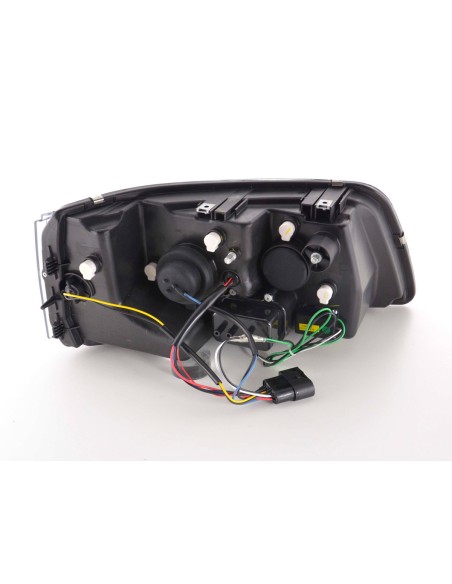 Faro Daylight LED DRL look VW Bus tipo T5 03-09 cromato