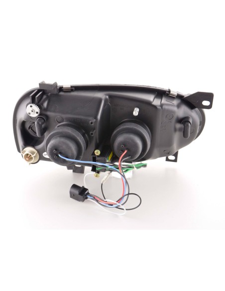 Faro Daylight LED DRL look VW Golf 3 tipo 1HXO 1EXO 91-97 cromato