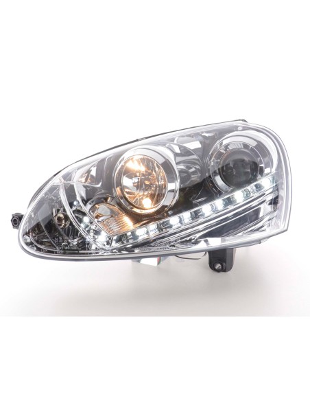 Faro diurno Luci di marcia diurna a LED VW Golf 5 tipo 1K 03-08 cromato
