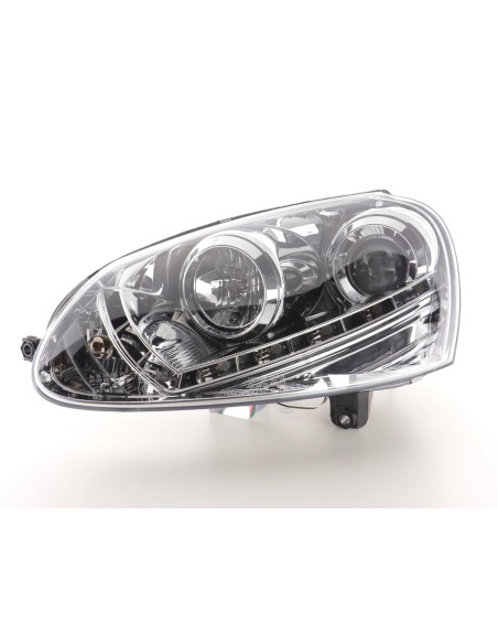 Faro diurno Luci di marcia diurna a LED VW Golf 5 tipo 1K 03-08 cromato