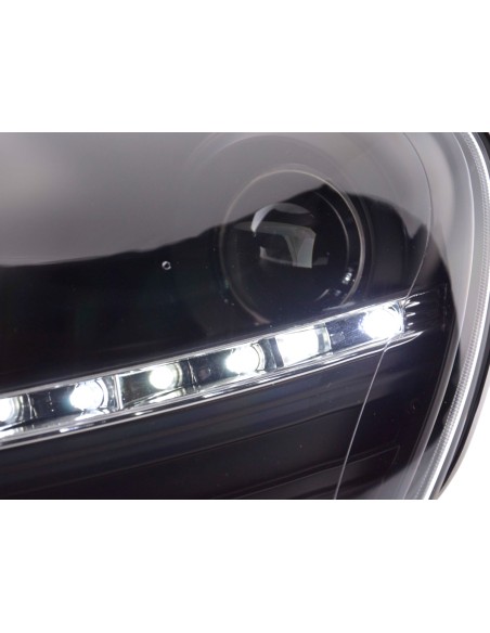 Fari Daylight Luci di marcia diurna a LED VW Golf 5 tipo 1K 03-08 nero