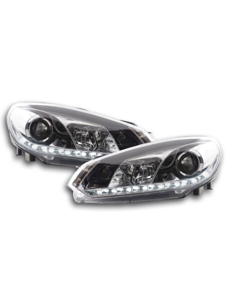 Faro diurno Luci di marcia diurna a LED VW Golf 6 tipo 1K 08- cromato