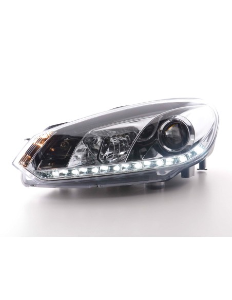 Faro diurno Luci di marcia diurna a LED VW Golf 6 tipo 1K 08- cromato