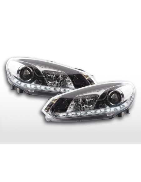 Faro diurno Luci di marcia diurna a LED VW Golf 6 tipo 1K 08- cromato