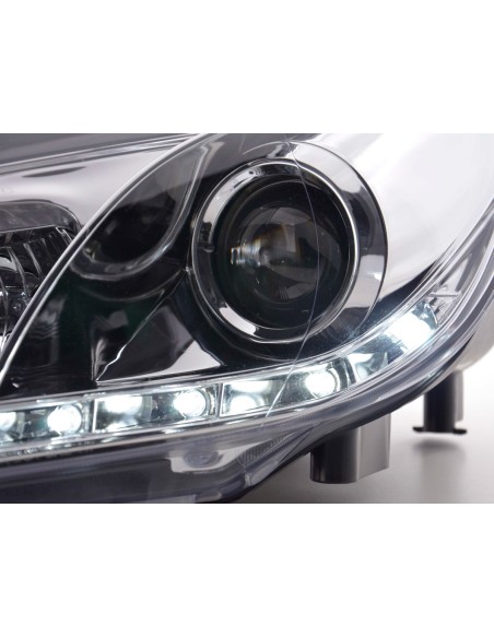 Faro diurno Luci di marcia diurna a LED VW Golf 6 tipo 1K 08- cromato