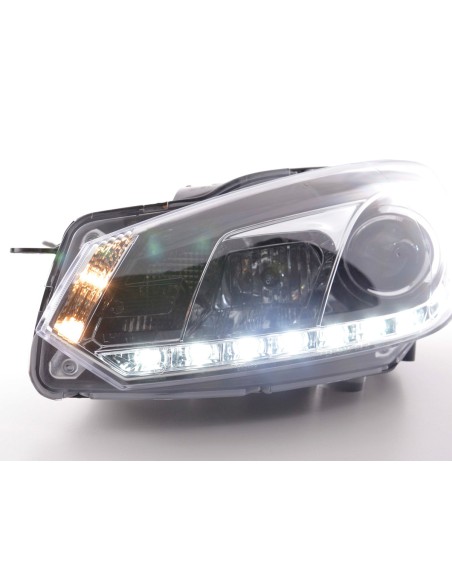 Faro diurno Luci di marcia diurna a LED VW Golf 6 tipo 1K 08- cromato