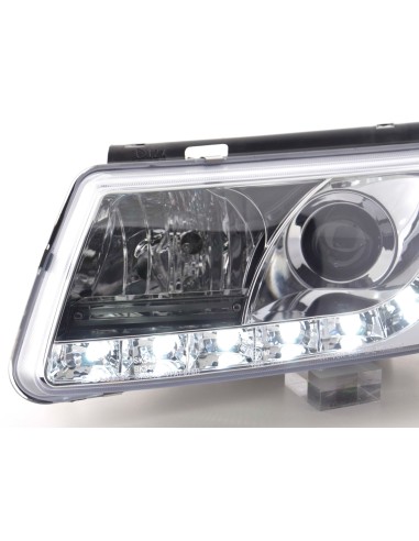Faro diurno Luci di marcia diurna a LED VW Passat tipo 3B 97-00 cromate
