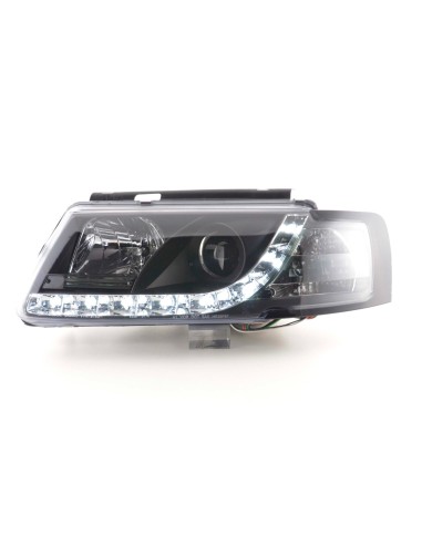 Set di fari Daylight Luci di marcia diurna a LED VW Passat tipo 3B 97-00 nere