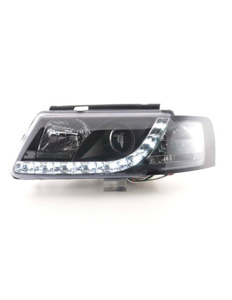 Set di fari Daylight Luci di marcia diurna a LED VW Passat tipo 3B 97-00 nere