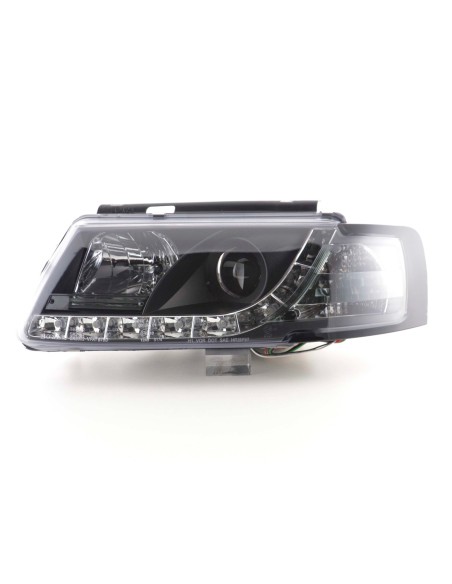 Set di fari Daylight Luci di marcia diurna a LED VW Passat tipo 3B 97-00 nere