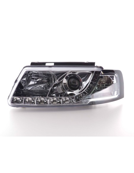 Faro Daylight LED DRL look VW Passat tipo 3B 97-00 cromato