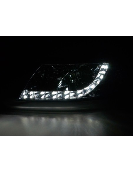 Fari Daylight Luci di marcia diurna a LED VW Passat tipo 3BG 00-05 cromate