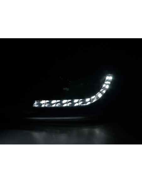 Faro diurno Luce di marcia diurna a LED VW Passat tipo 3BG 00-05 nero