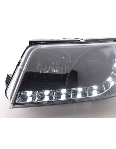 Faro diurno Luce di marcia diurna a LED VW Passat tipo 3BG 00-05 nero
