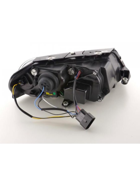 Faro Daylight LED DRL look VW Passat tipo 3BG 00-05 nero