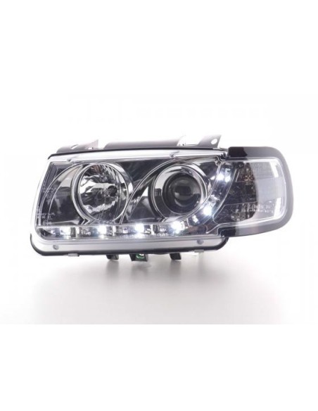 Faro Daylight LED DRL look VW Polo tipo 6N 94-99 cromato