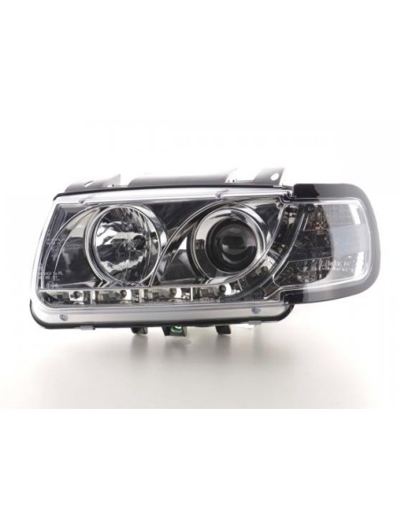Faro Daylight LED DRL look VW Polo tipo 6N 94-99 cromato