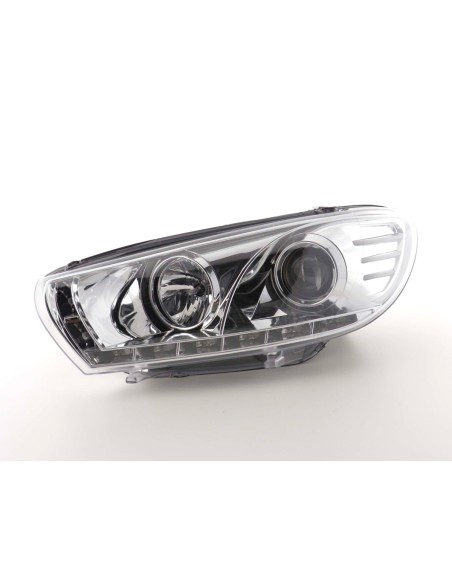 Faro diurno Luci di marcia diurna a LED VW Scirocco 3 tipo 13 cromate