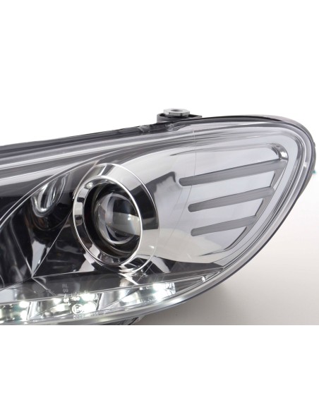 Faro diurno Luci di marcia diurna a LED VW Scirocco 3 tipo 13 cromate