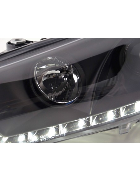 Faro diurno Luci di marcia diurna a LED VW Scirocco 3 Tipo 13 nero