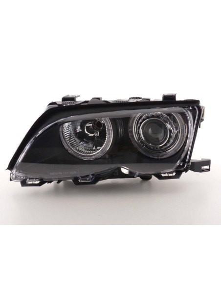 Faro Angel Eyes BMW Serie 3 berlina tipo E46 01-03 nero