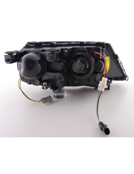 Faro Angel Eyes BMW Serie 3 berlina tipo E46 01-03 nero