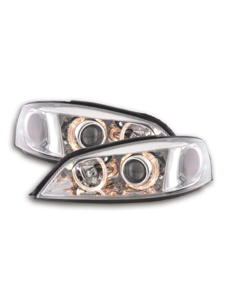 Faro Angel Eyes Opel Astra G 98-03 cromato