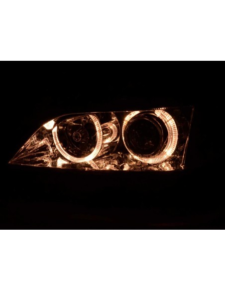 Faro Angel Eyes Opel Astra G 98-03 cromato