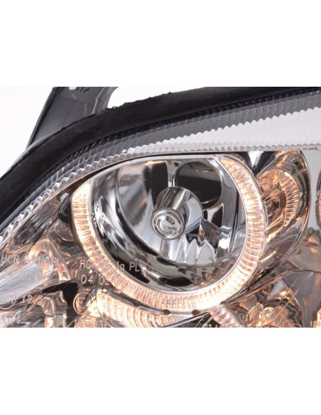Faro Angel Eyes Opel Astra G 98-03 cromato