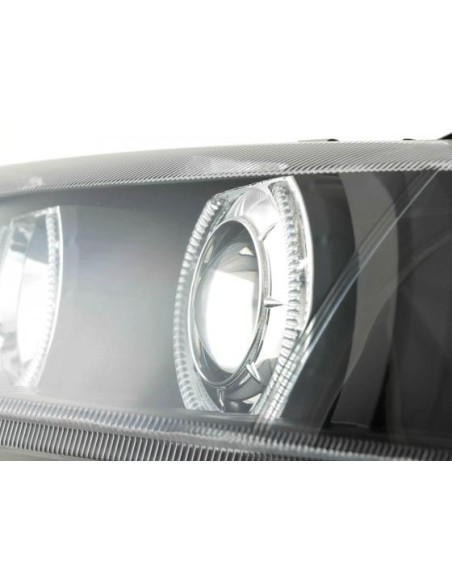 Faro Angel Eyes Opel Vectra B Bj: 99-02 nero