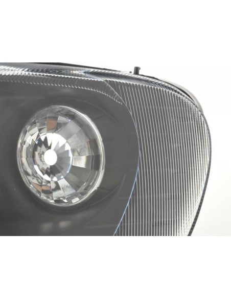Faro Angel Eyes Opel Vectra B Bj: 99-02 nero