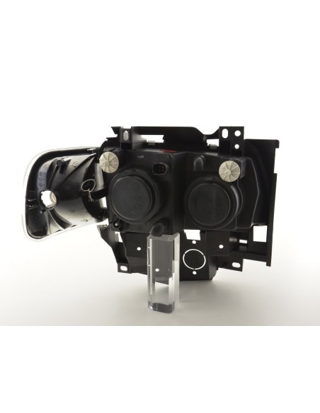 Faro Angel Eyes tipo bus VW T4 97-02 nero