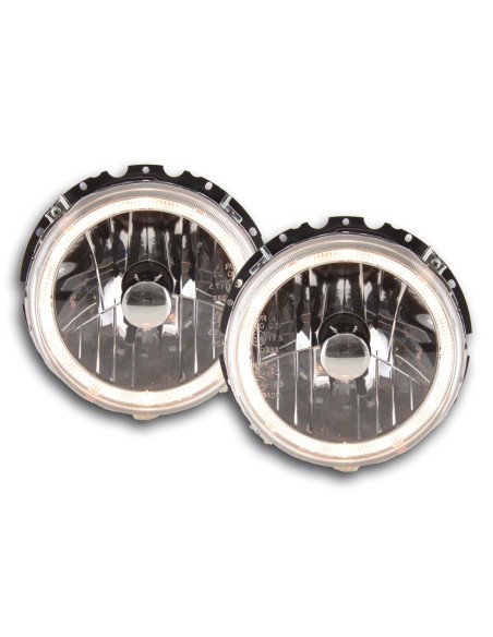 Faro Angel Eyes VW Golf 1 tipo 17 74-83 cromato