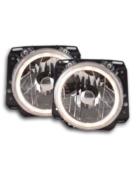 Faro Angel Eyes VW Golf 2 tipo 19 84-91 cromato
