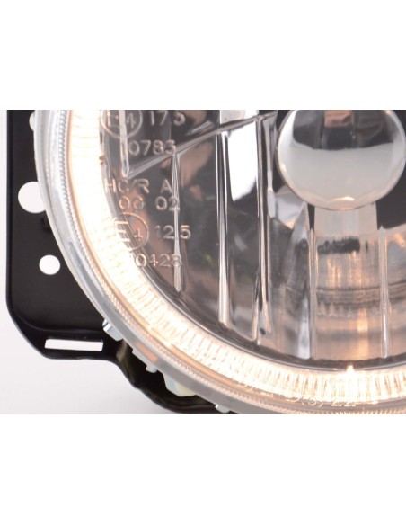 Faro Angel Eyes VW Golf 2 tipo 19 84-91 cromato
