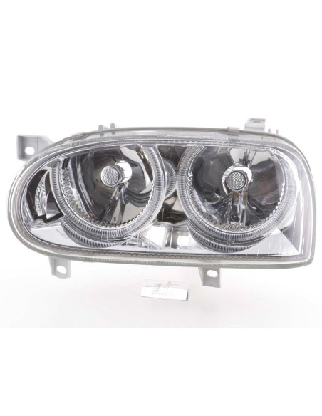 Faro Angel Eyes VW Golf 3 tipo 1HXO, 1 EXO 91-97 cromato