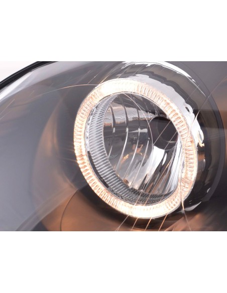 Faro Angel Eyes VW Golf 5 tipo 1K 03-08 nero