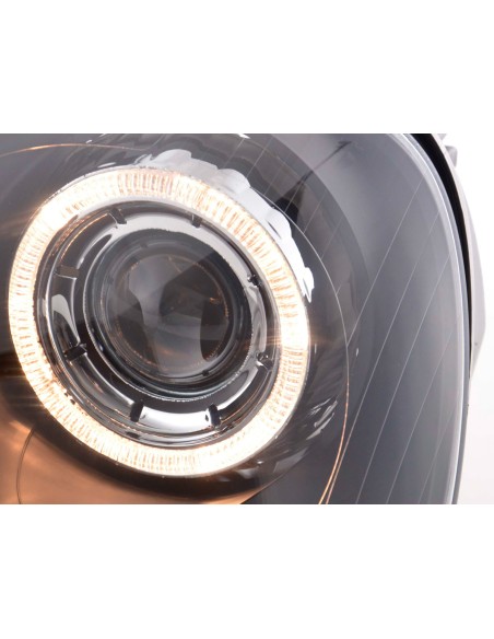 Faro Angel Eyes VW Golf 5 tipo 1K 03-08 nero