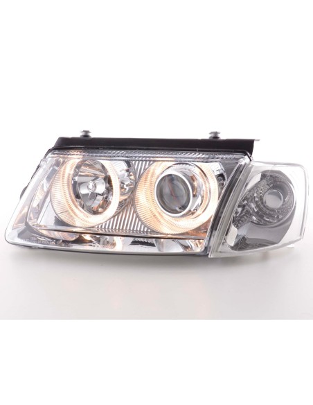 Faro Angel Eyes VW Passat tipo 3B 97-00 cromato
