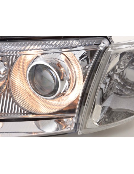 Faro Angel Eyes VW Passat tipo 3B 97-00 cromato