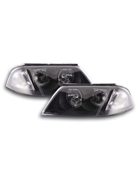 Faro Angel Eyes VW Passat tipo 3BG 00-05 nero