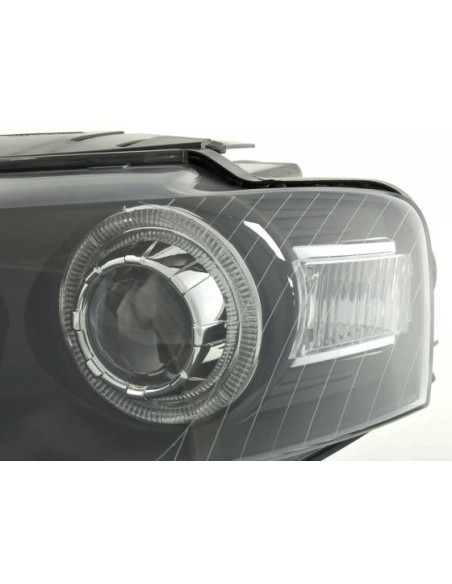 Faro Angel Eyes VW Passat tipo 3C 05- nero