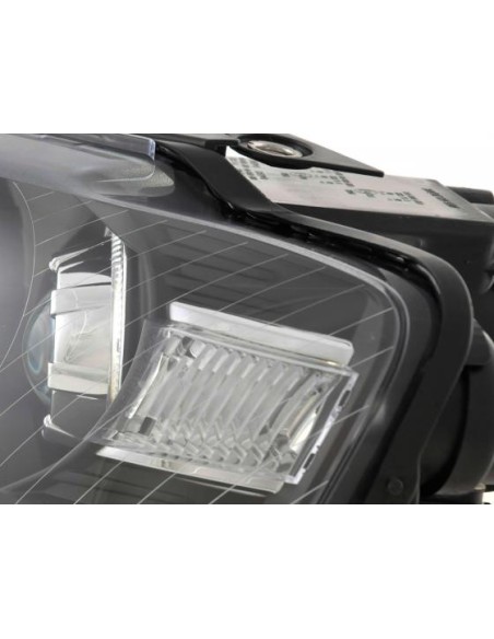 Faro Angel Eyes VW Passat tipo 3C 05- nero