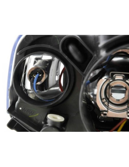 Faro Angel Eyes VW Passat tipo 3C 05- nero