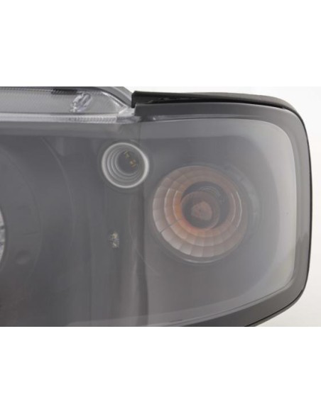 Set di fari Audi A3 tipo 8L 96-00 neri