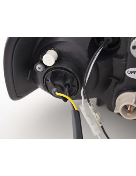 Set di fari Audi A3 tipo 8L 96-00 neri