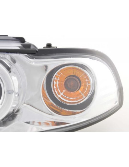 Set di fari Audi A4 tipo B5 95-99 cromato