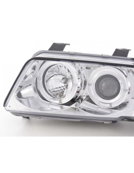 Set di fari Audi A4 tipo B5 95-99 cromato